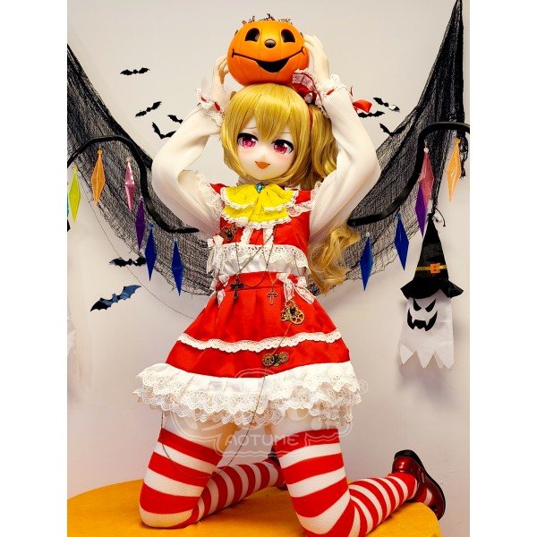 ITYDOLL TPE Pumpkin Festival Anime Sex Doll Aotume 135cm AA Cup