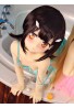 ITYDOLL TPE Anime Barbie sex Doll Tan 135cm AA Cup 99 Green Head