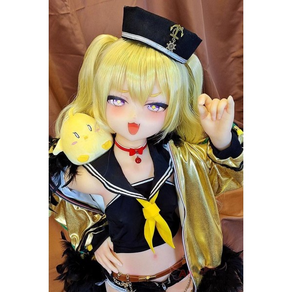 Full Silicone Anime Trendy sex doll 135cm AA Cup Aotume-84 Head