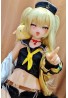 Full Silicone Anime Trendy sex doll 135cm AA Cup Aotume-84 Head