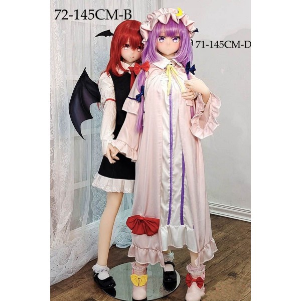 Realistic anime sex doll Aotume #72 head 145cm B cup #71 head 145cm D cup Published image silicone head + TPE body
