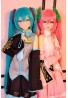 Lucky Star cute anime sex dolls 145cm B Cup Aotume #74 Head and #75 Head image silicone head + TPE body