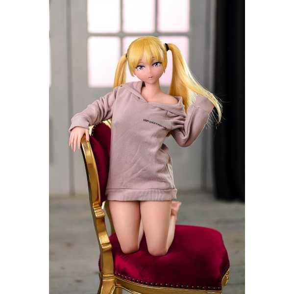 Silicon Anime Sex Doll Butterfly Doll #2 Head 90cm F Cup M16 Bolt