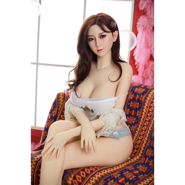 Hot big chest sex doll COSDOLL-Aki 165cm silicone head + TPE body