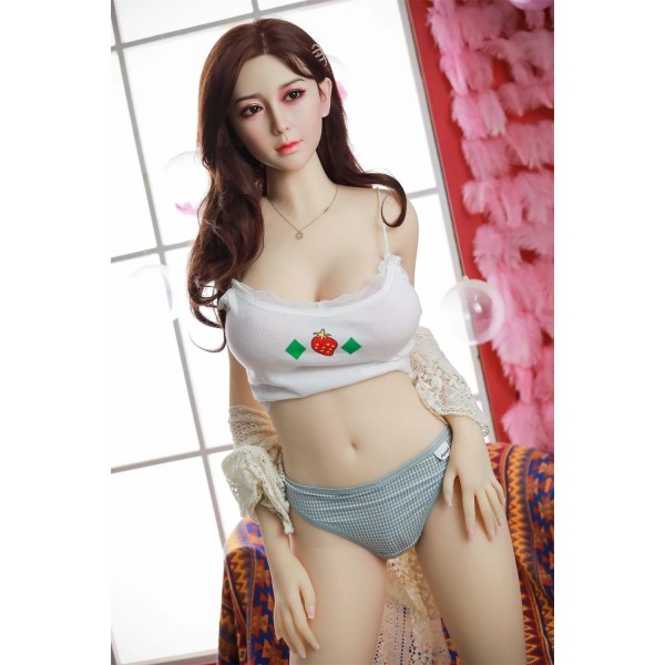 Hot big chest sex doll COSDOLL-Aki 165cm silicone head + TPE body