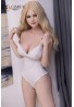 Silicone blonde glamor sex doll FANREAL-Maria 155CM F cup