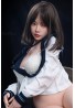 ITYDOLL Japanese JK sex doll Riho 148cm D cup J007 Head Silicone head + TPE body