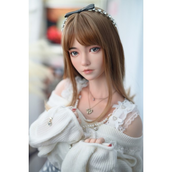 Full silicone gangnam beautiful sex doll 150cm B cup FU-26 head