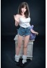 ITYDOLL flat chested sex doll Kosame 150cm B cup Fudoll J013 Silicone head + TPE body