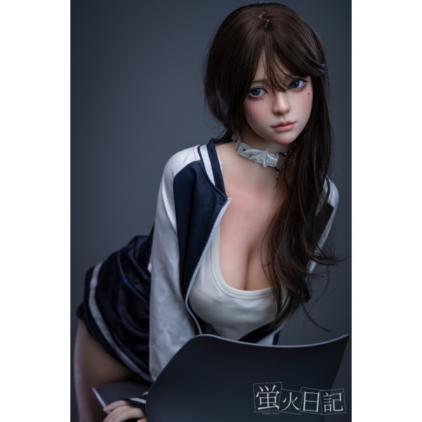 Big Breasts College Student Sex Doll Firefly Diary Liuli 158cm E Cup Silicone Head + S-TPE Body Artisan Makeup