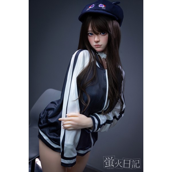 Big Breasts College Student Sex Doll Firefly Diary Liuli 158cm E Cup Silicone Head + S-TPE Body Artisan Makeup