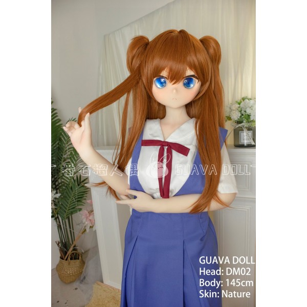 Petite sister anime sex doll Guavadoll Asuka DM02 head 145cm B cup vinyl (PVC) head + TPE body