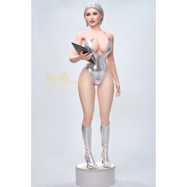  Silicone Temperament type sex doll Irontechdoll 159cm F Cup S13 Head