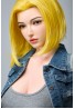 Silicone 90s fashion outfit sex doll Irontechdoll 159cm F Cup S41 Head