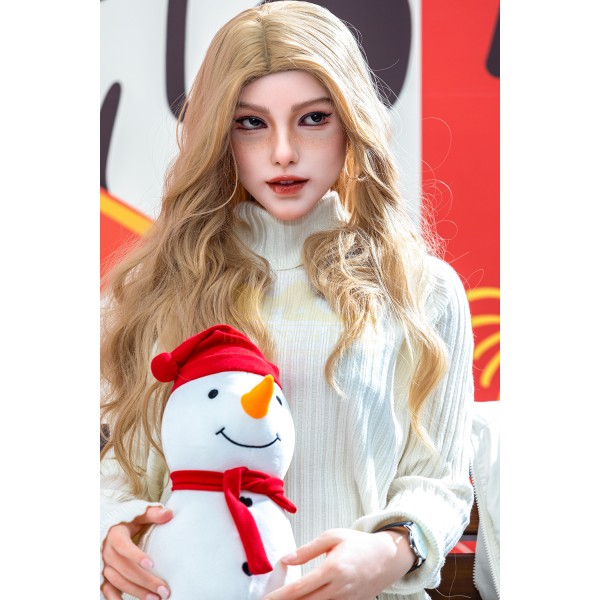 Luxurious festive silicone breasts sex doll Irontechdoll-Vivian 163cm A cup S31 head 