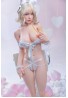  Tall silicone silver hair sex doll Irontechdoll-Lexi 167cm D Cup S42 Head Painted Eyebrows and eyelashes flocked