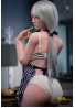 Big ass sex doll Irontechdoll-S24 silicone head + tpe body 154cm f cup