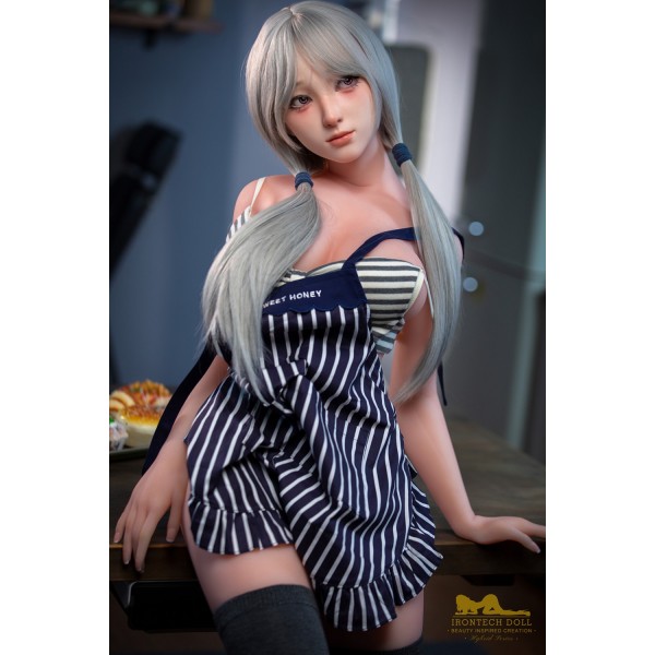 Big ass sex doll Irontechdoll-S24 silicone head + tpe body 154cm f cup