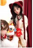 Latest full silicone angel moe sex doll JY-Kissho 123cm B cup with costume