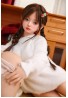 Full silicone loli sex doll JY-Rui 123cm B cup with costume