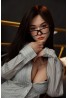 Blowjob big tit sex doll JYDOLL Qiuya 2.0 Full silicone 170cm E cup