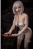 Latest silicone sex doll Jiusheng Evana 158cm D cup #83B head