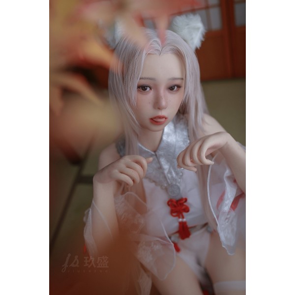 Jiusheng Yume 152cm E cup ROS white skin color full silicone sex doll