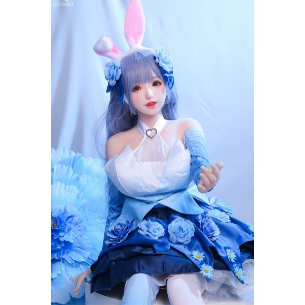 TPE Life-sized Anime sex doll MOZU-Huanjian 145cm B cup with costume