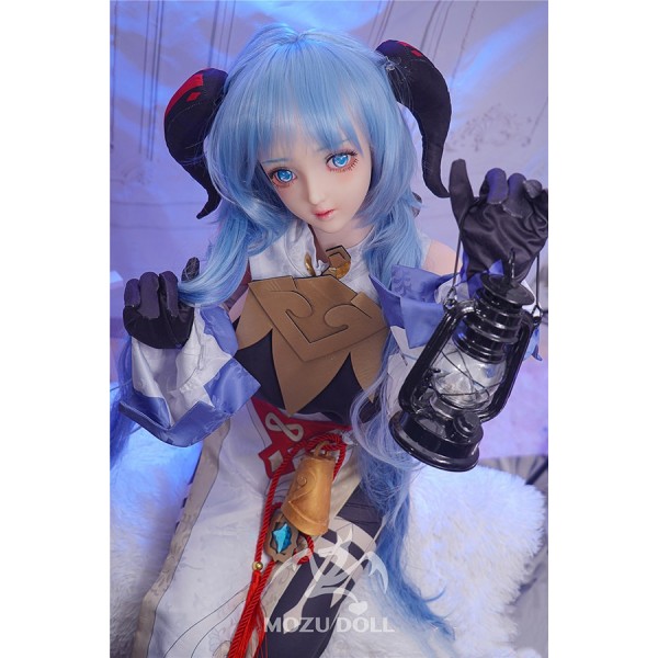 Life-size TPE anime sex doll Mozu-Light rain 145cm D cup with costume