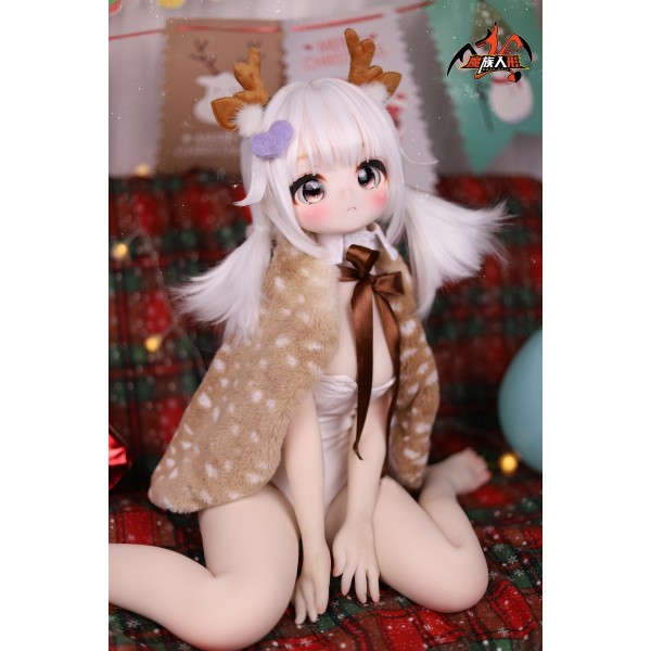 Romance anime sex doll MOZU-Deer 85cm A Cup Soft Vinyl Head + TPE Body With Costume