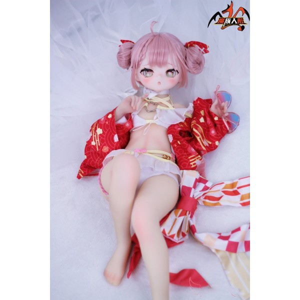 Cute Anime sex doll Eibintofu 85cm Comes with the costume in a promotional image