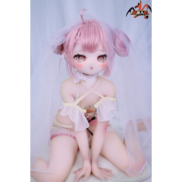 Cute Anime sex doll Eibintofu 85cm Comes with the costume in a promotional image