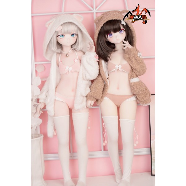 Japan anime sex doll MOZU Meiya 85cm Soft vinyl head TPE body with costume