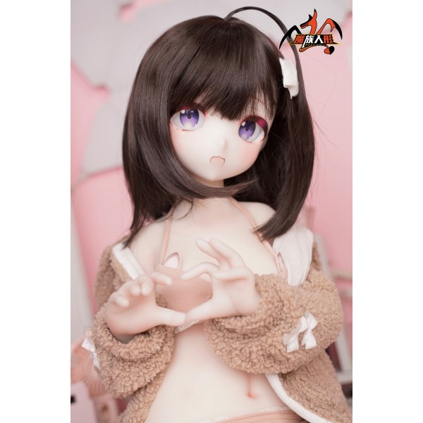 Japan anime sex doll MOZU Meiya 85cm Soft vinyl head TPE body with costume