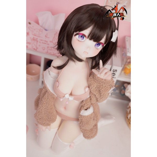 Japan anime sex doll MOZU Meiya 85cm Soft vinyl head TPE body with costume