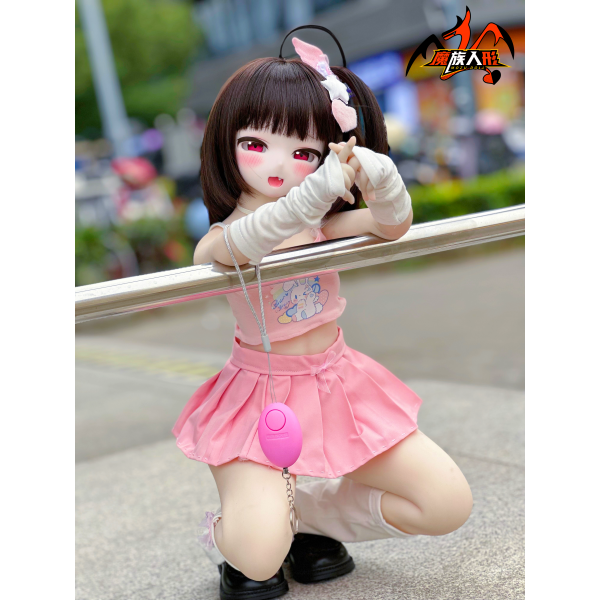 Cartoon anime sex doll MOZU-Miya 85cm soft vinyl head + TPE body with costume