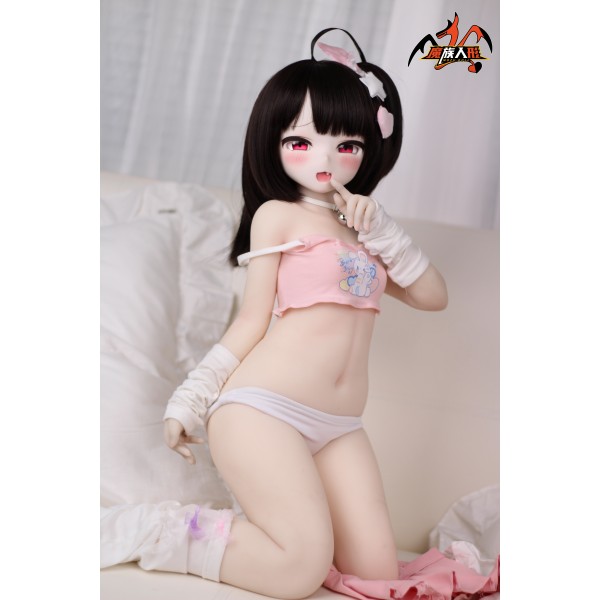 Cartoon anime sex doll MOZU-Miya 85cm soft vinyl head + TPE body with costume