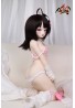 Cartoon anime sex doll MOZU-Miya 85cm soft vinyl head + TPE body with costume