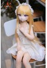 Cosplay anime sex doll MOZU-Shizuka 85cm soft vinyl head TPE body with costume