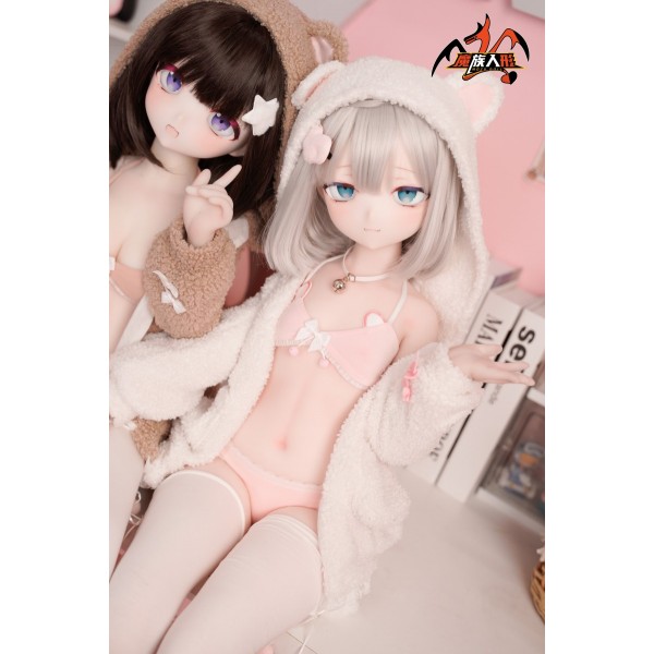 MOZU Anime Sex Doll 85cm Suzume Soft Vinyl Head TPE Body With Costume