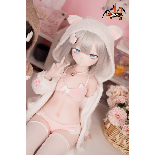 MOZU Anime Sex Doll 85cm Suzume Soft Vinyl Head TPE Body With Costume