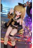 MOZU New anime sex doll Betti 130cm One hard vinyl head + one soft TPE head + TPE body +Costume