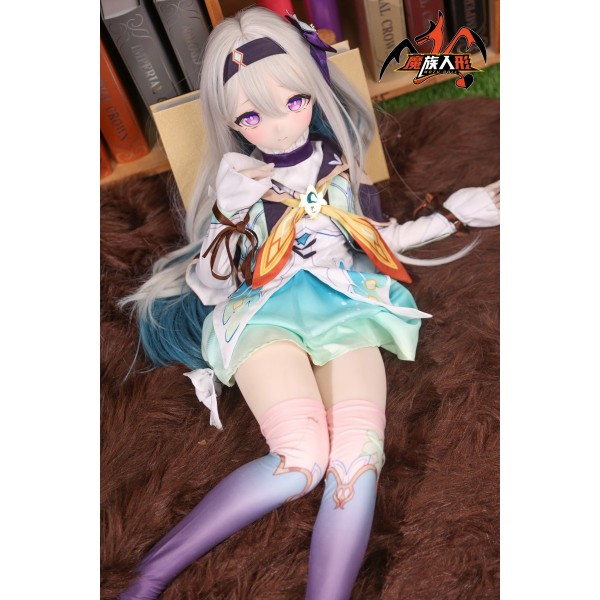 Cosplay anime sex doll MOZU DOLL Firefly 85cm small bust soft vinyl head TPE body With Costume