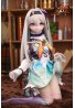 Cosplay anime sex doll MOZU DOLL Firefly 85cm small bust soft vinyl head TPE body With Costume