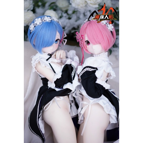 Sexy anime girls love doll MOZU Ram-chan 85cm Soft vinyl head + TPE body With Costume