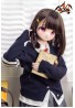 Japanese cute anime sex dolls MOZU-Rubi 130cm TPE body + soft vinyl head