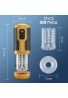 Explosive Blowjob Piston Machine - 7 Rotation & Vibration Modes | Double Motor USB Charging Masturbator