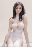 Life-size AI Big Breasts Dutch Wife 160cm F Cup Orange in-545 Silicone Head + TPE Body