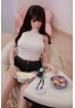 Silicone big tits sex doll Orange in #707 head 163cm E cup