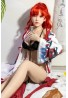 Silicon exquisite girlfriend sex doll QitaDoll Nanfeng 166cm C Cup "Facial EX" Function